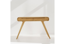 Stolik Konsola Modesta z frontem drewnianym dąb naturalny