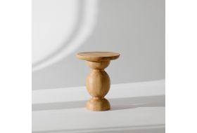 Stolik Kerla Middle dębowy stolik boczny geometryczny