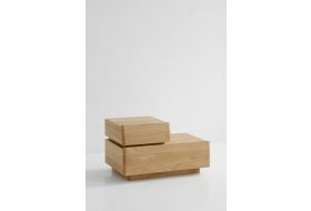 Stolik nocny Bright z organizerem prawy