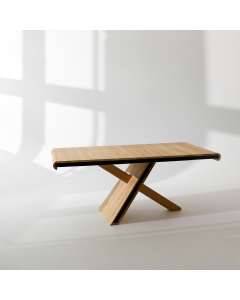 Dębowy Stół X nierozkładany