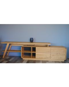 Szafka pod TV o długości 1600 z modułem media prawa Modesta