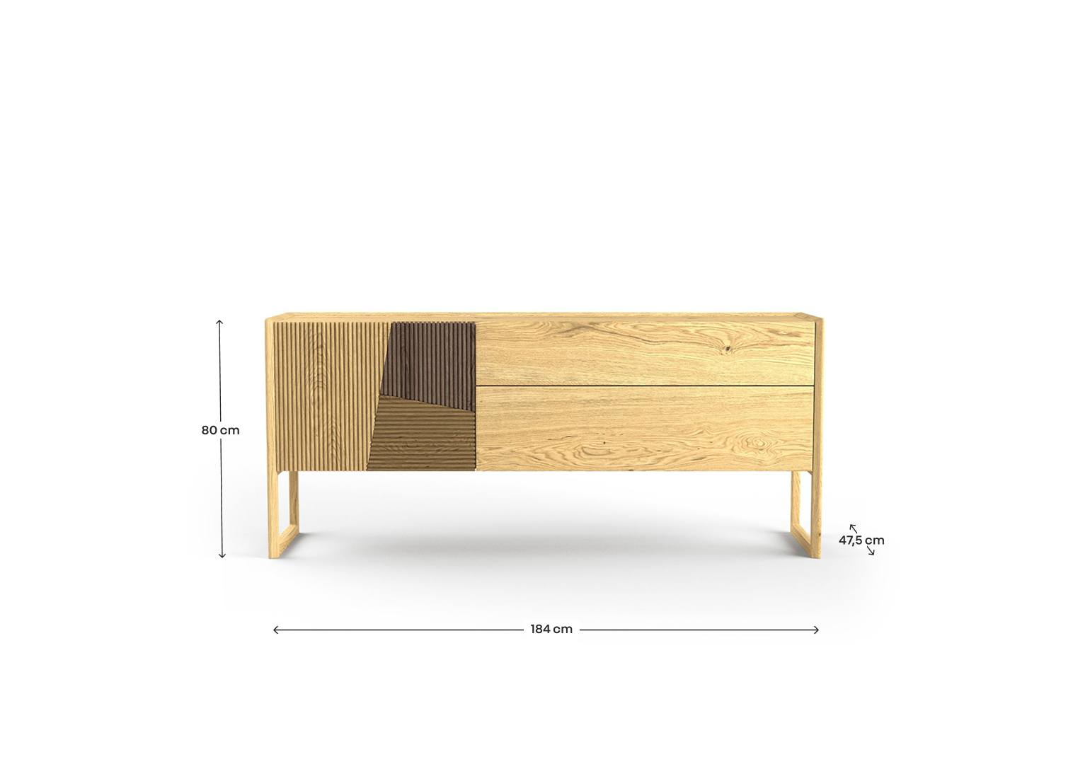 Komoda Enkel 184 wymiary